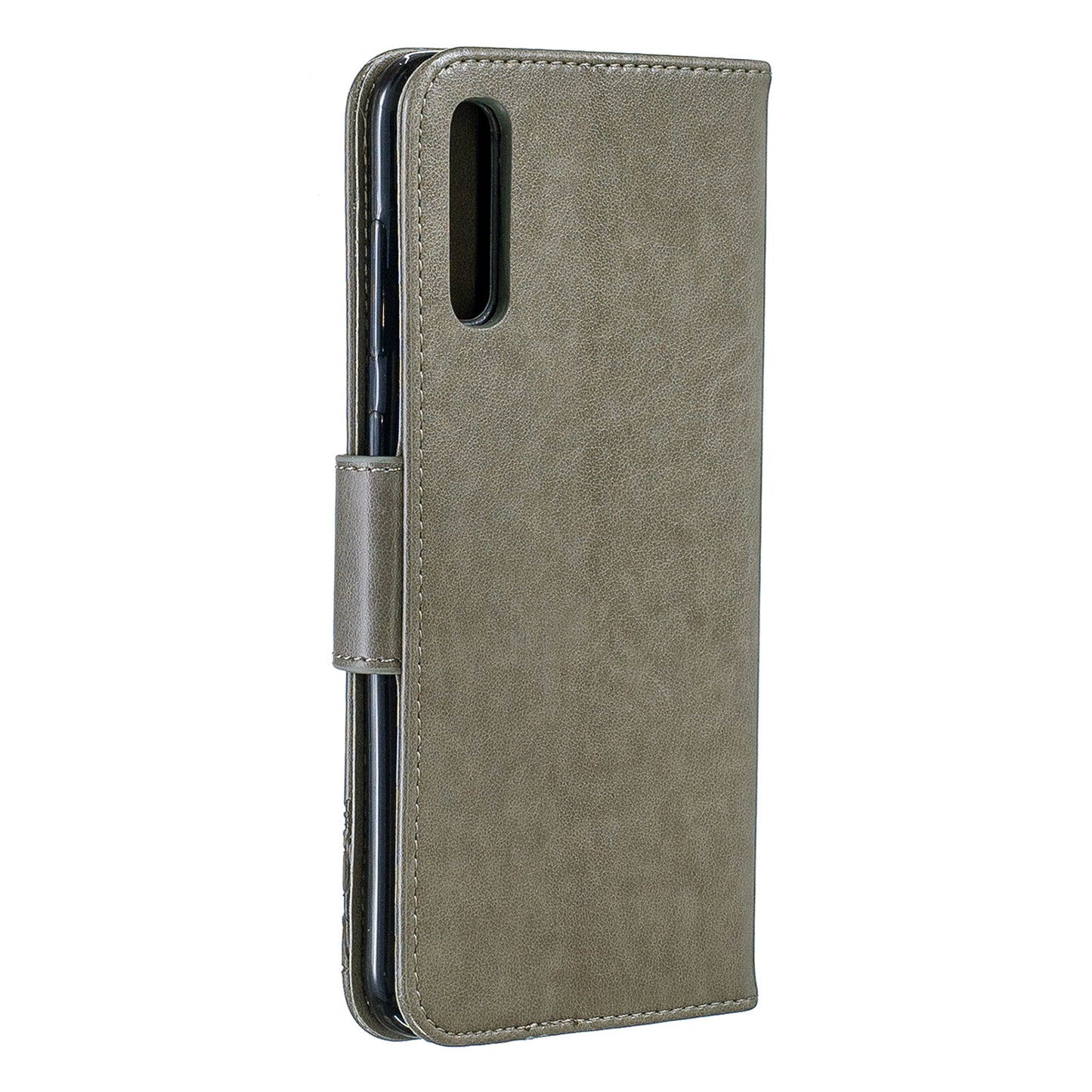 For Samsung Galaxy A70 PU Leather Imprint Butterflies Phone Case Butterflies Phone Case