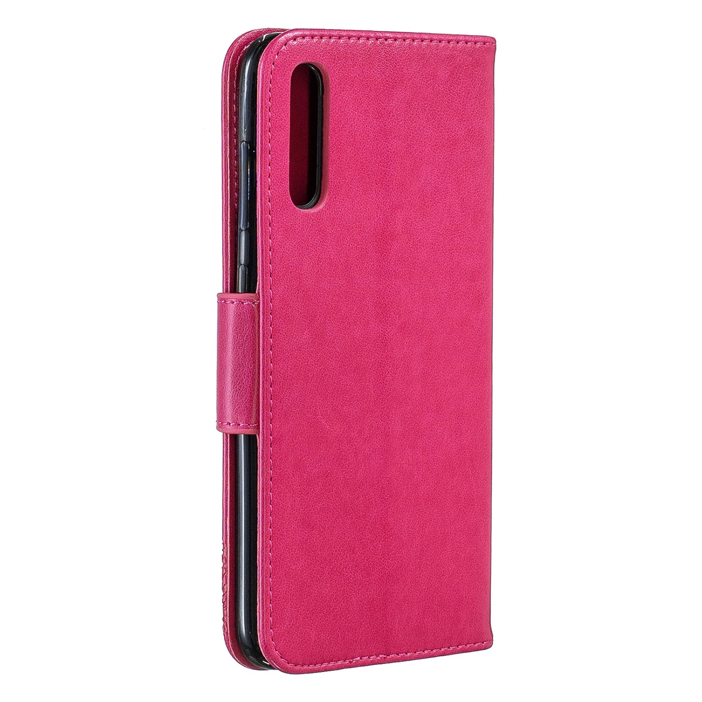 For Samsung Galaxy A70 PU Leather Imprint Butterflies Phone Case Butterflies Phone Case