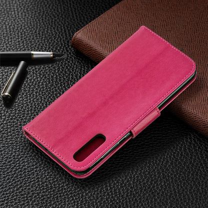 For Samsung Galaxy A70 PU Leather Imprint Butterflies Phone Case Butterflies Phone Case