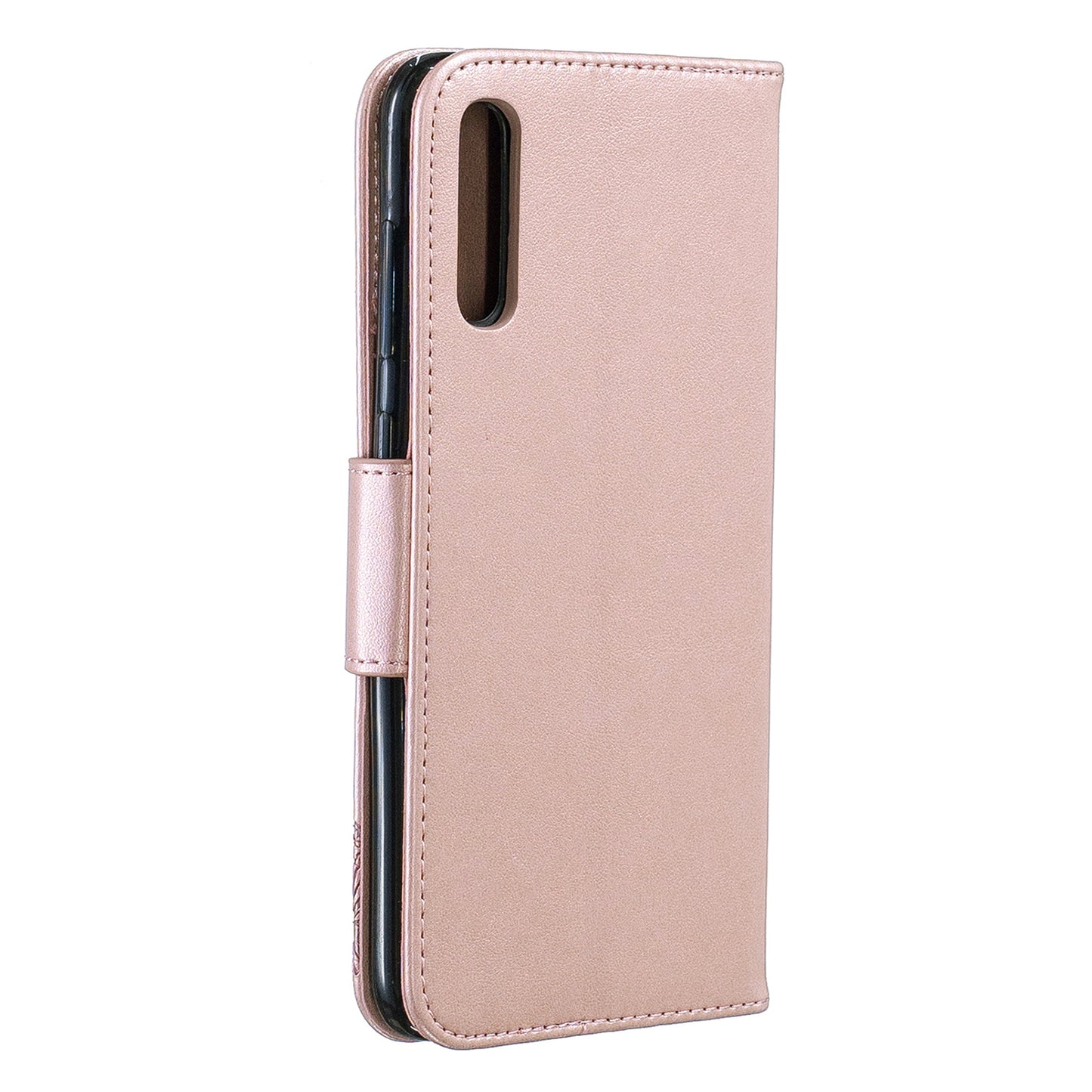 For Samsung Galaxy A70 PU Leather Imprint Butterflies Phone Case Butterflies Phone Case