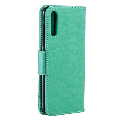 For Samsung Galaxy A70 PU Leather Imprint Butterflies Phone Case Butterflies Phone Case