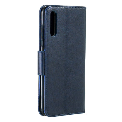 For Samsung Galaxy A70 PU Leather Imprint Butterflies Phone Case Butterflies Phone Case