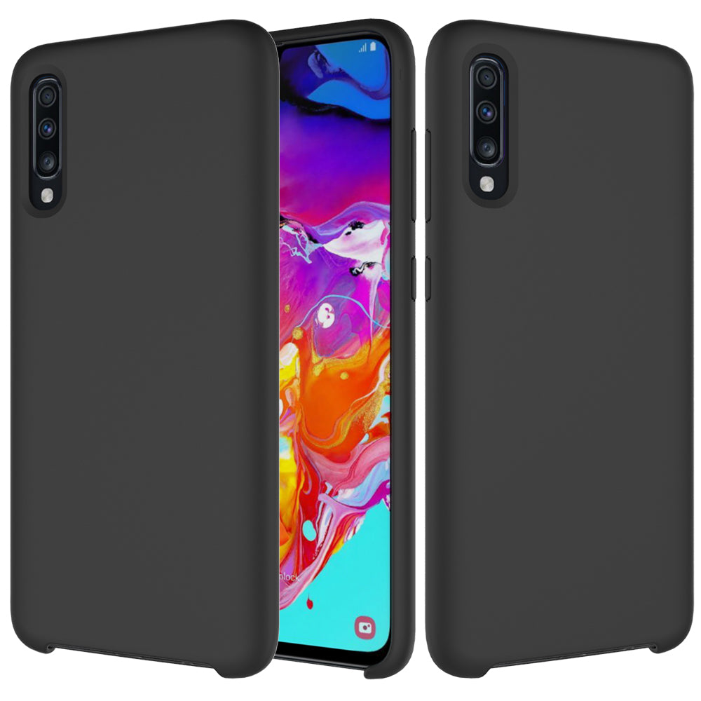 For Samsung Galaxy A70 Soft Liquid Silicone Back Protector Case Cover Multi-Color Choices Phone Accessory
