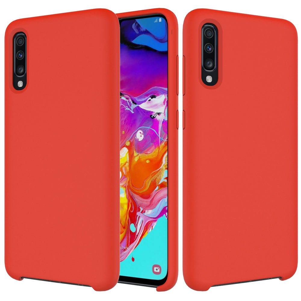 For Samsung Galaxy A70 Soft Liquid Silicone Back Protector Case Cover Multi-Color Choices Phone Accessory