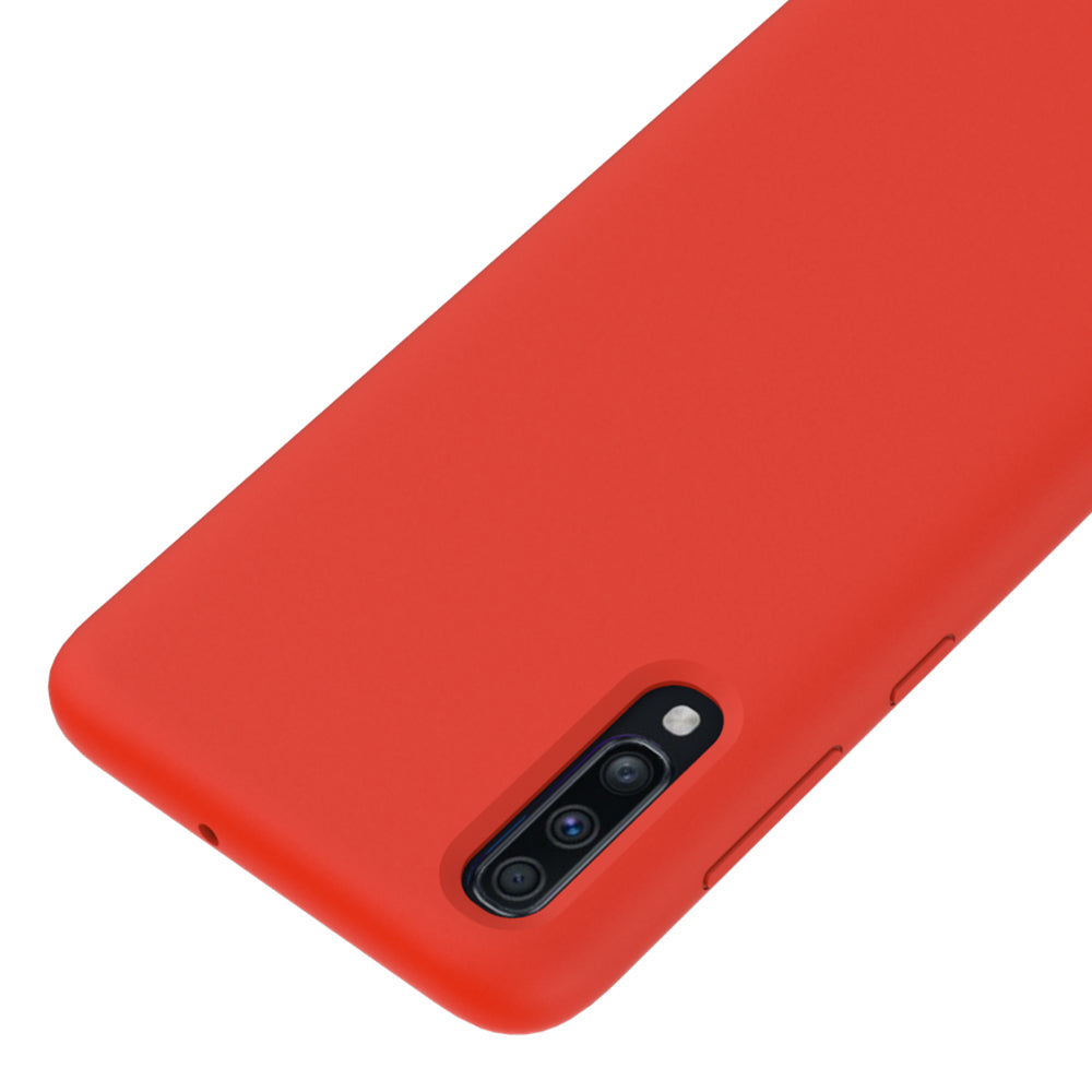 For Samsung Galaxy A70 Soft Liquid Silicone Back Protector Case Cover Multi-Color Choices Phone Accessory