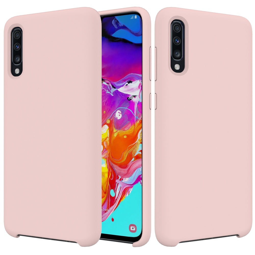 For Samsung Galaxy A70 Soft Liquid Silicone Back Protector Case Cover Multi-Color Choices Phone Accessory