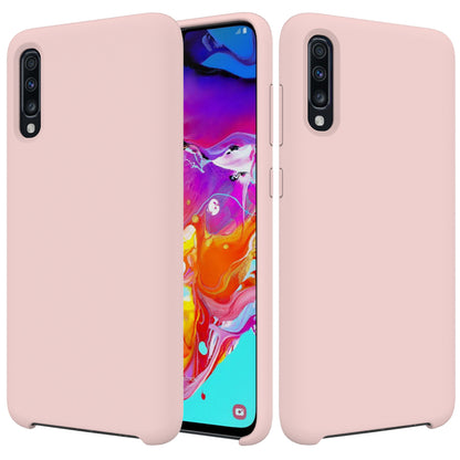 For Samsung Galaxy A70 Soft Liquid Silicone Back Protector Case Cover Multi-Color Choices Phone Accessory