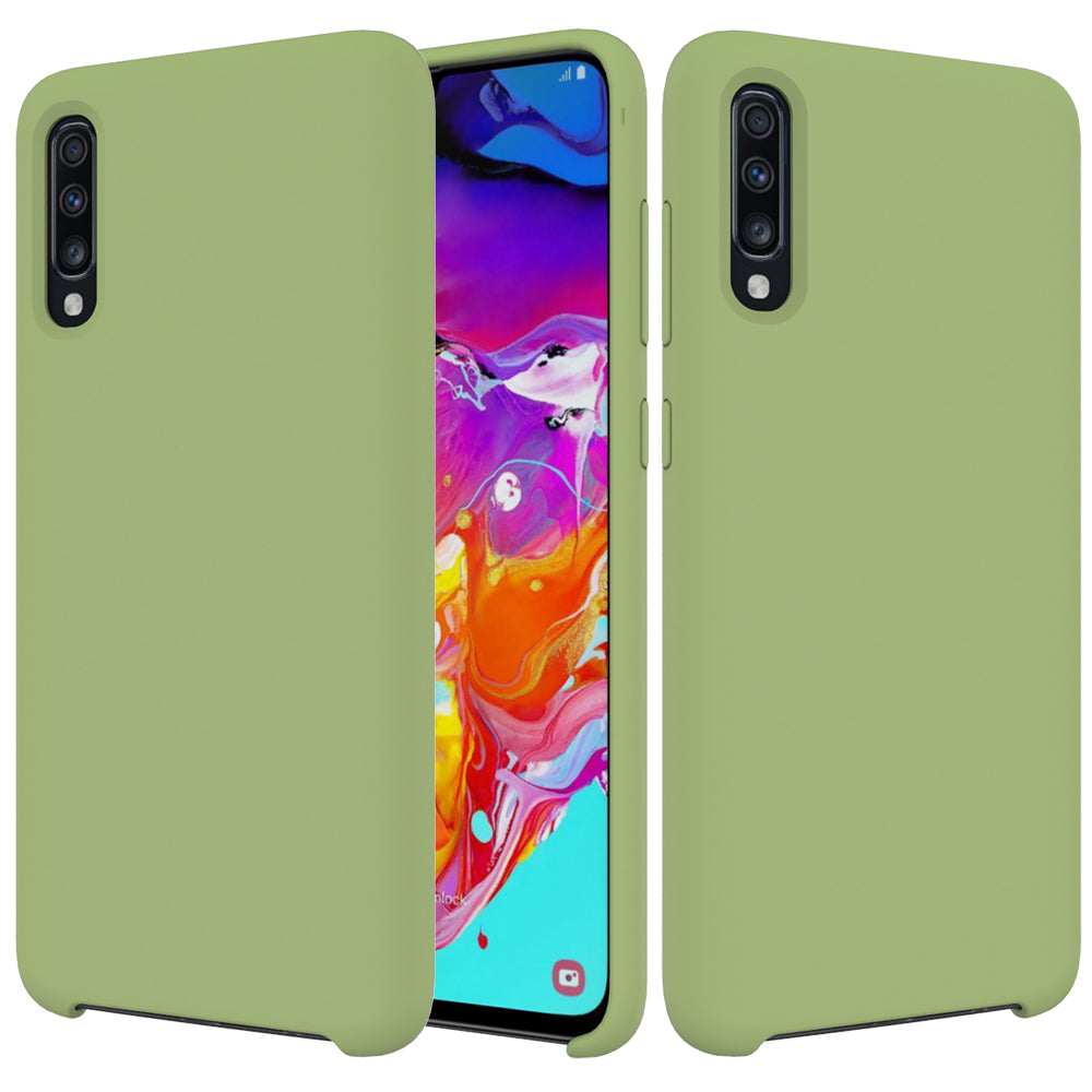 For Samsung Galaxy A70 Soft Liquid Silicone Back Protector Case Cover Multi-Color Choices Phone Accessory
