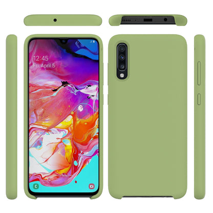 For Samsung Galaxy A70 Soft Liquid Silicone Back Protector Case Cover Multi-Color Choices Phone Accessory