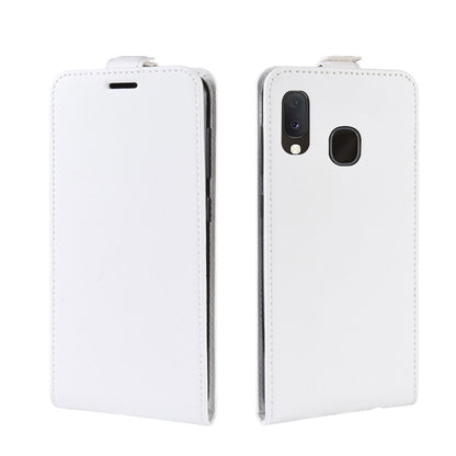 Crazy Horse Vertical Flip Leather Protective Case for Samsung Galaxy A20e