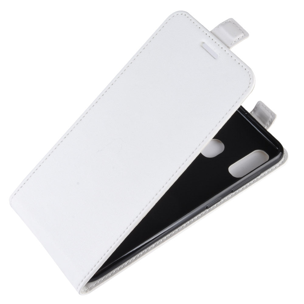 Crazy Horse Vertical Flip Leather Protective Case for Samsung Galaxy A20e