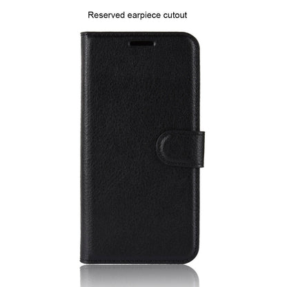 Litchi Texture Wallet Stand Leather Protective Phone Casing for Samsung Galaxy A20e