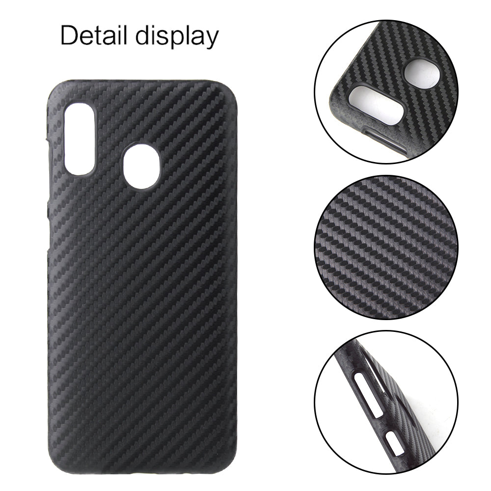 PU Leather Coated Hard PC Case for Samsung Galaxy A40
