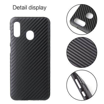 PU Leather Coated Hard PC Case for Samsung Galaxy A40