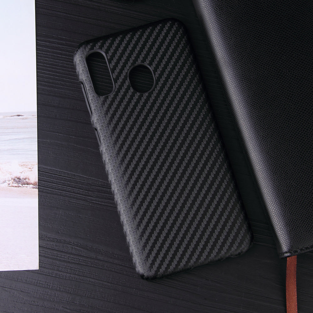 PU Leather Coated Hard PC Case for Samsung Galaxy A40