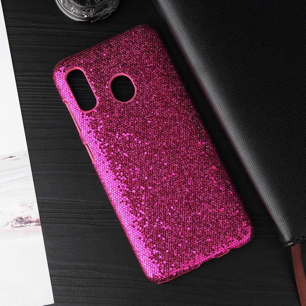 PU Leather Coated Hard PC Case for Samsung Galaxy A40