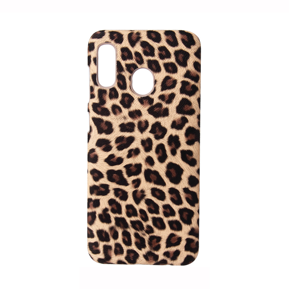 PU Leather Coated Hard PC Case for Samsung Galaxy A40