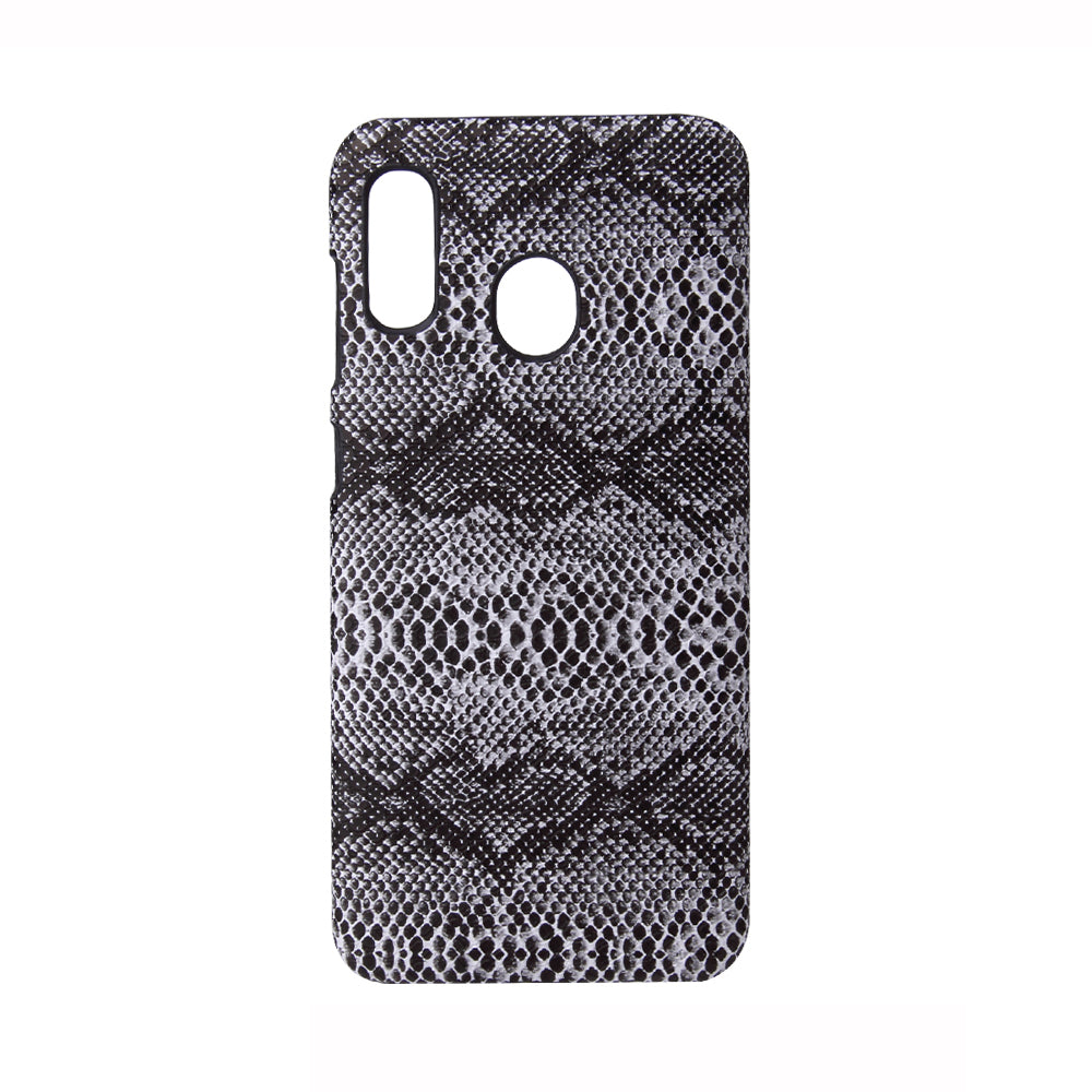PU Leather Coated Hard PC Case for Samsung Galaxy A40