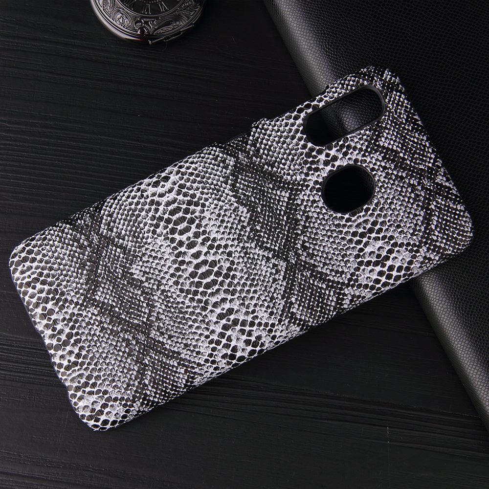 PU Leather Coated Hard PC Case for Samsung Galaxy A40