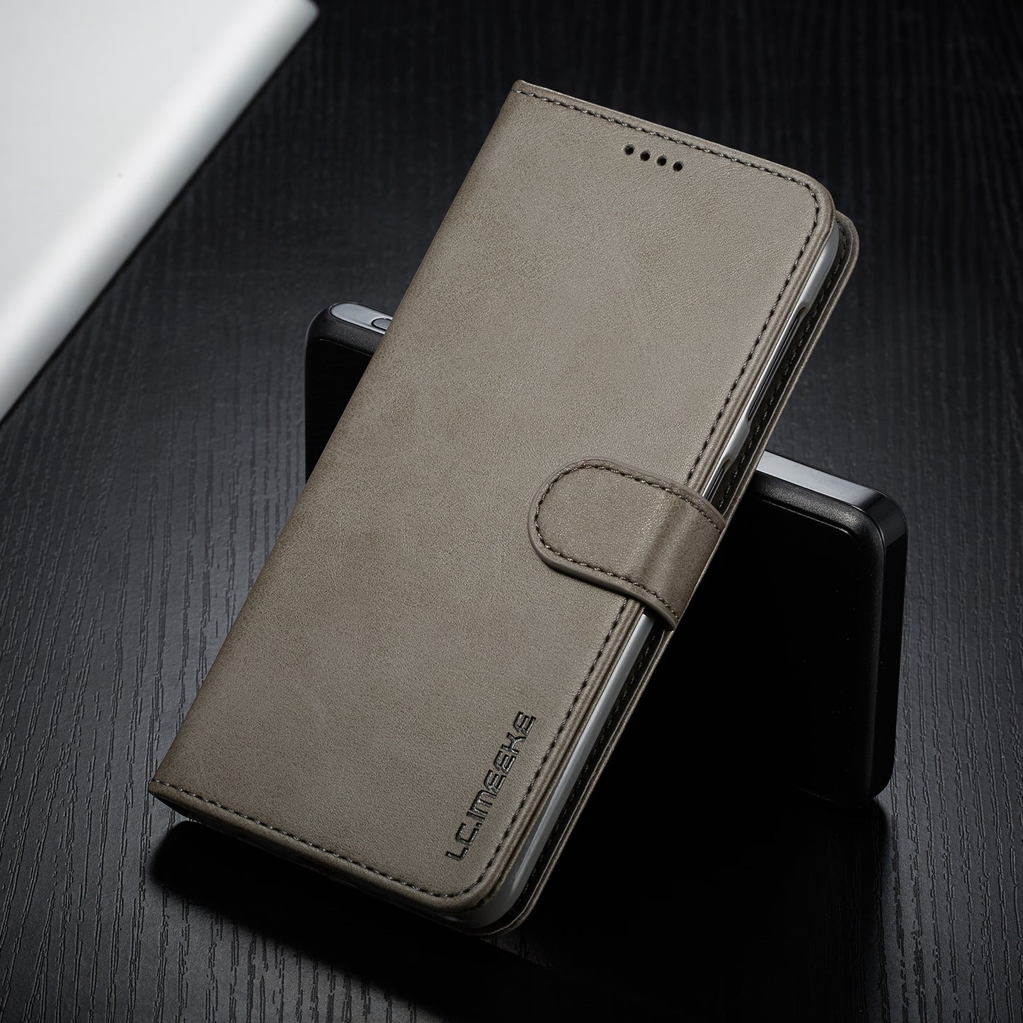 LC.IMEEKE Wallet Leather Stand Case for Samsung Galaxy A10