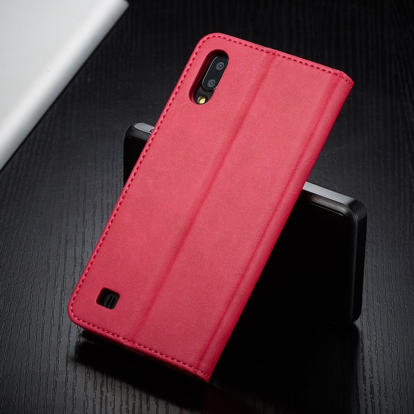 LC.IMEEKE Wallet Leather Stand Case for Samsung Galaxy A10