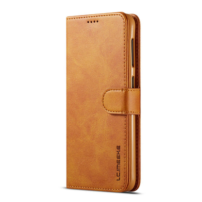 LC.IMEEKE Wallet Leather Stand Case for Samsung Galaxy A10