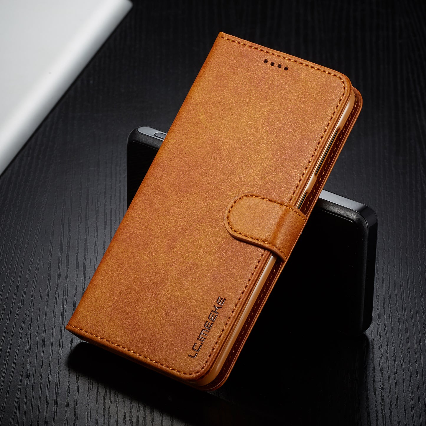 LC.IMEEKE Wallet Leather Stand Case for Samsung Galaxy A10