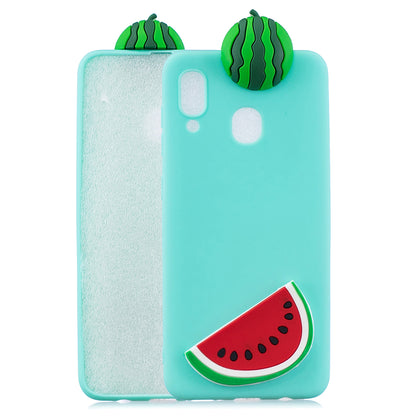 3D Pattern TPU Gel Protective Case for Samsung Galaxy A30/A20