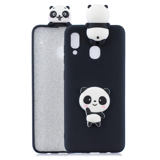 3D Pattern TPU Gel Protective Case for Samsung Galaxy A30/A20