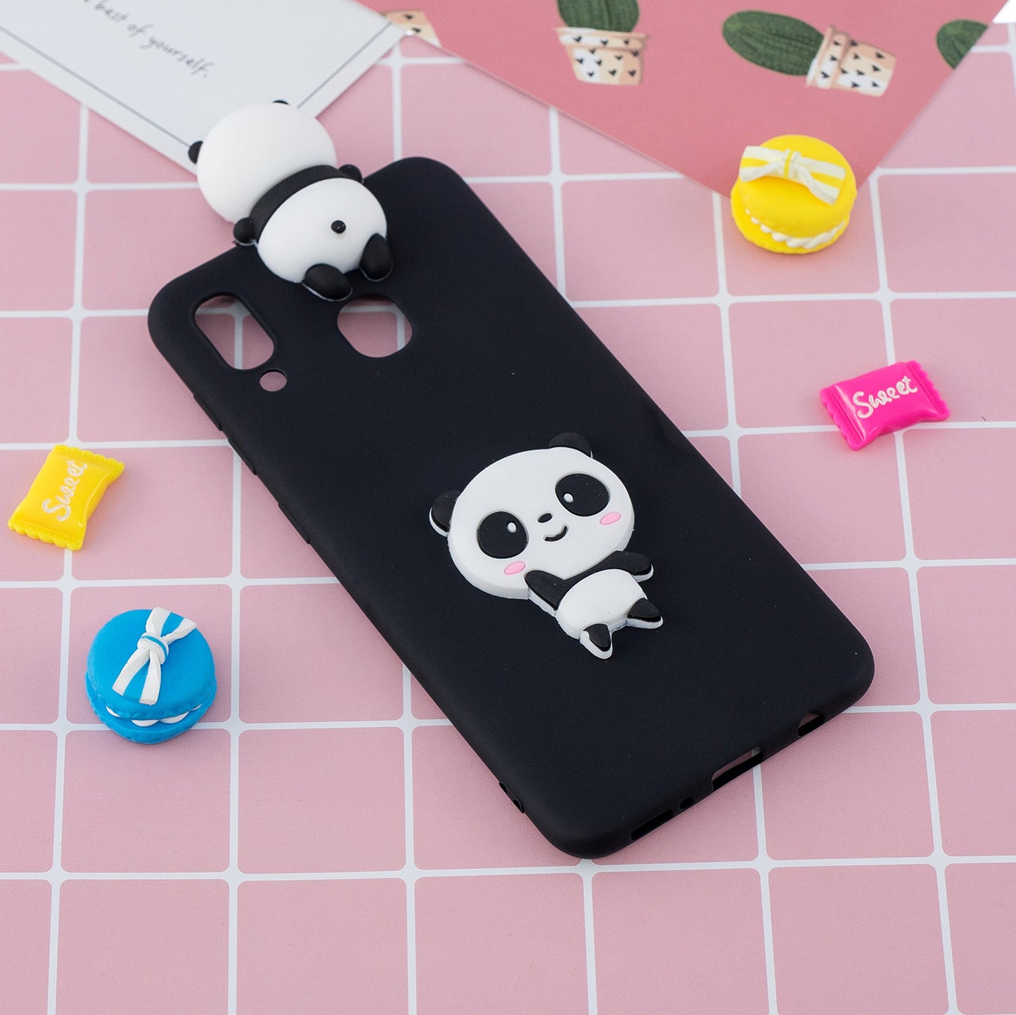 3D Pattern TPU Gel Protective Case for Samsung Galaxy A30/A20
