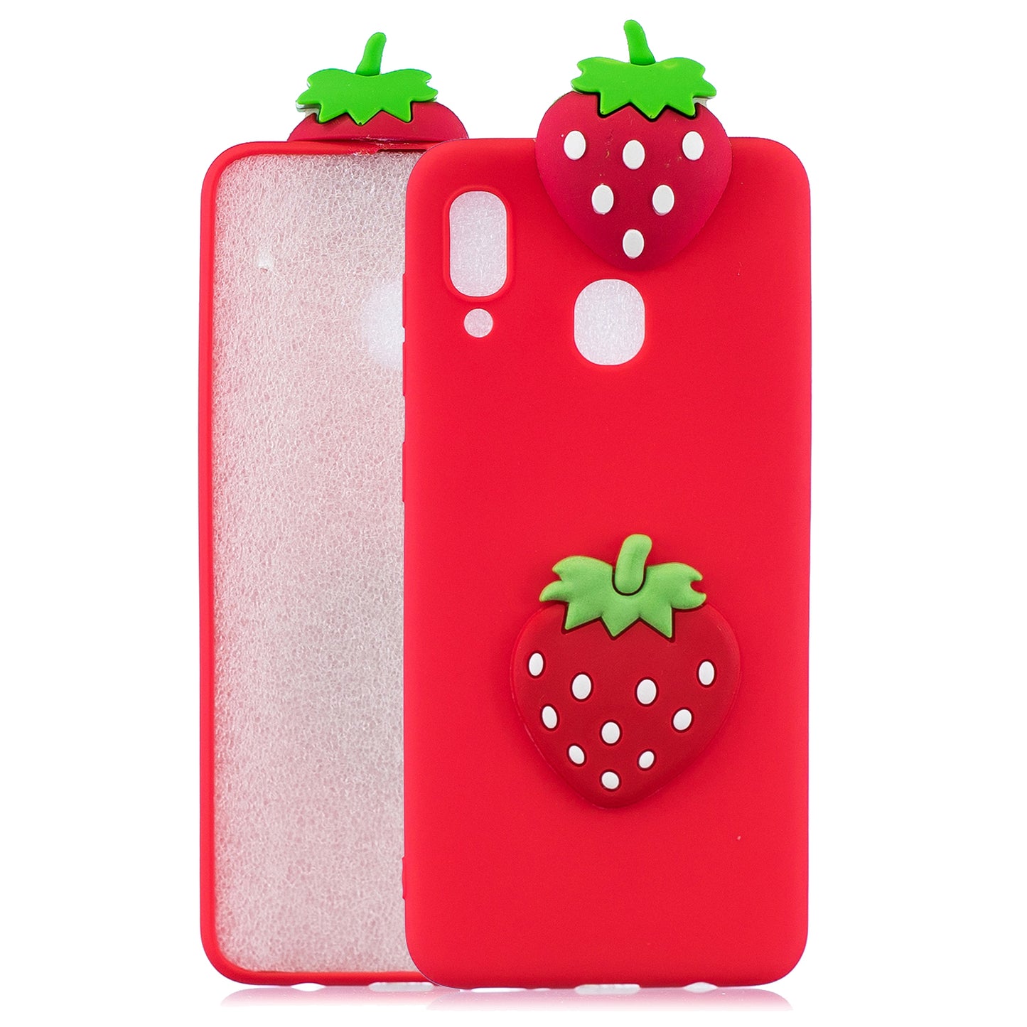 3D Pattern TPU Gel Protective Case for Samsung Galaxy A30/A20