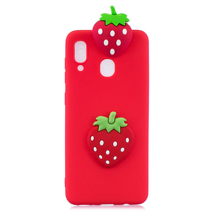 3D Pattern TPU Gel Protective Case for Samsung Galaxy A30/A20