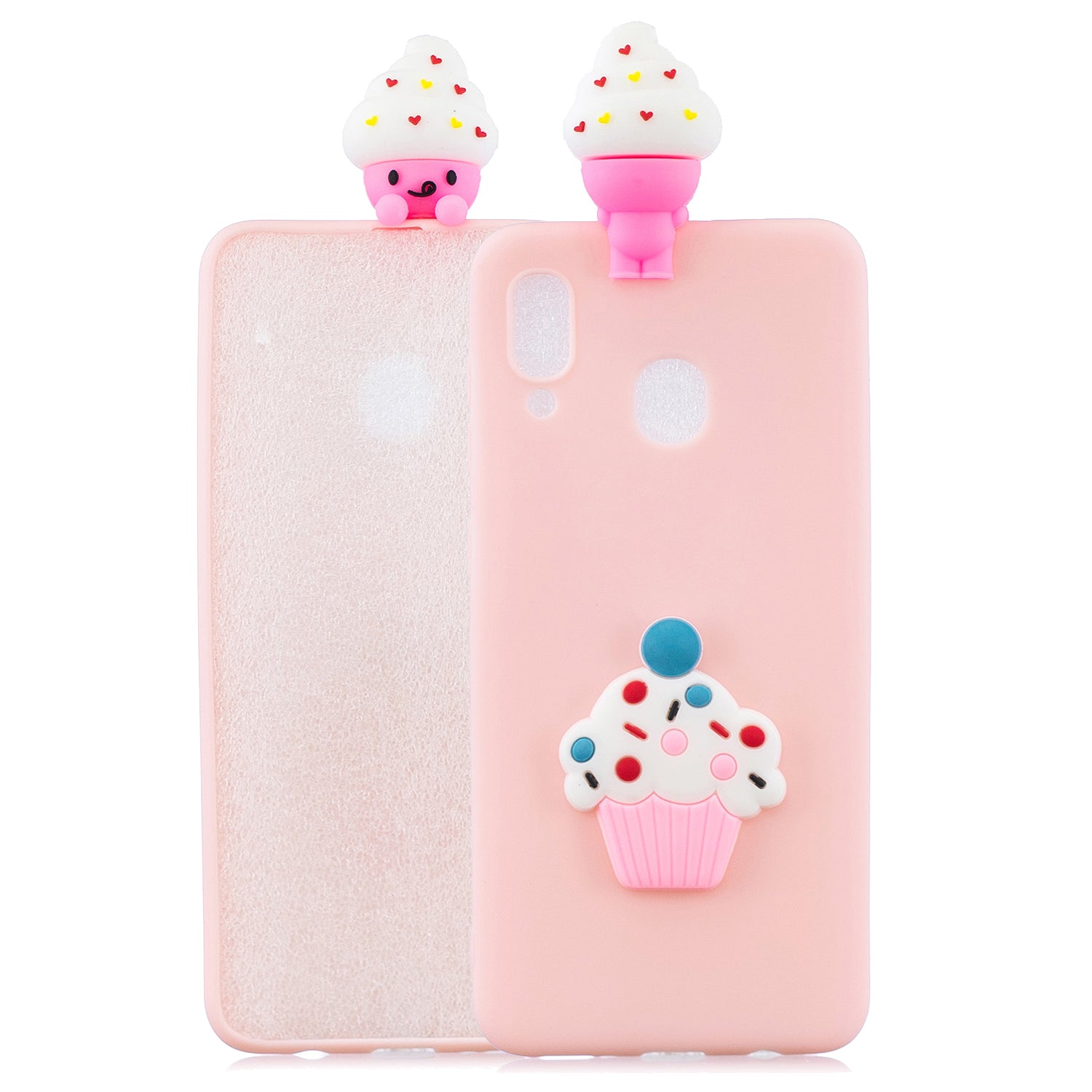 3D Pattern TPU Gel Protective Case for Samsung Galaxy A30/A20