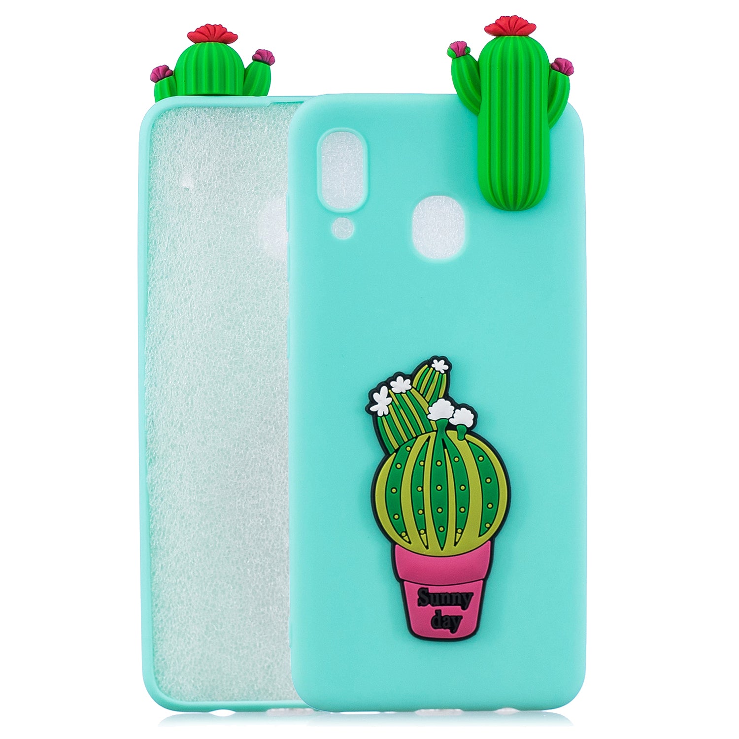 3D Pattern TPU Gel Protective Case for Samsung Galaxy A30/A20