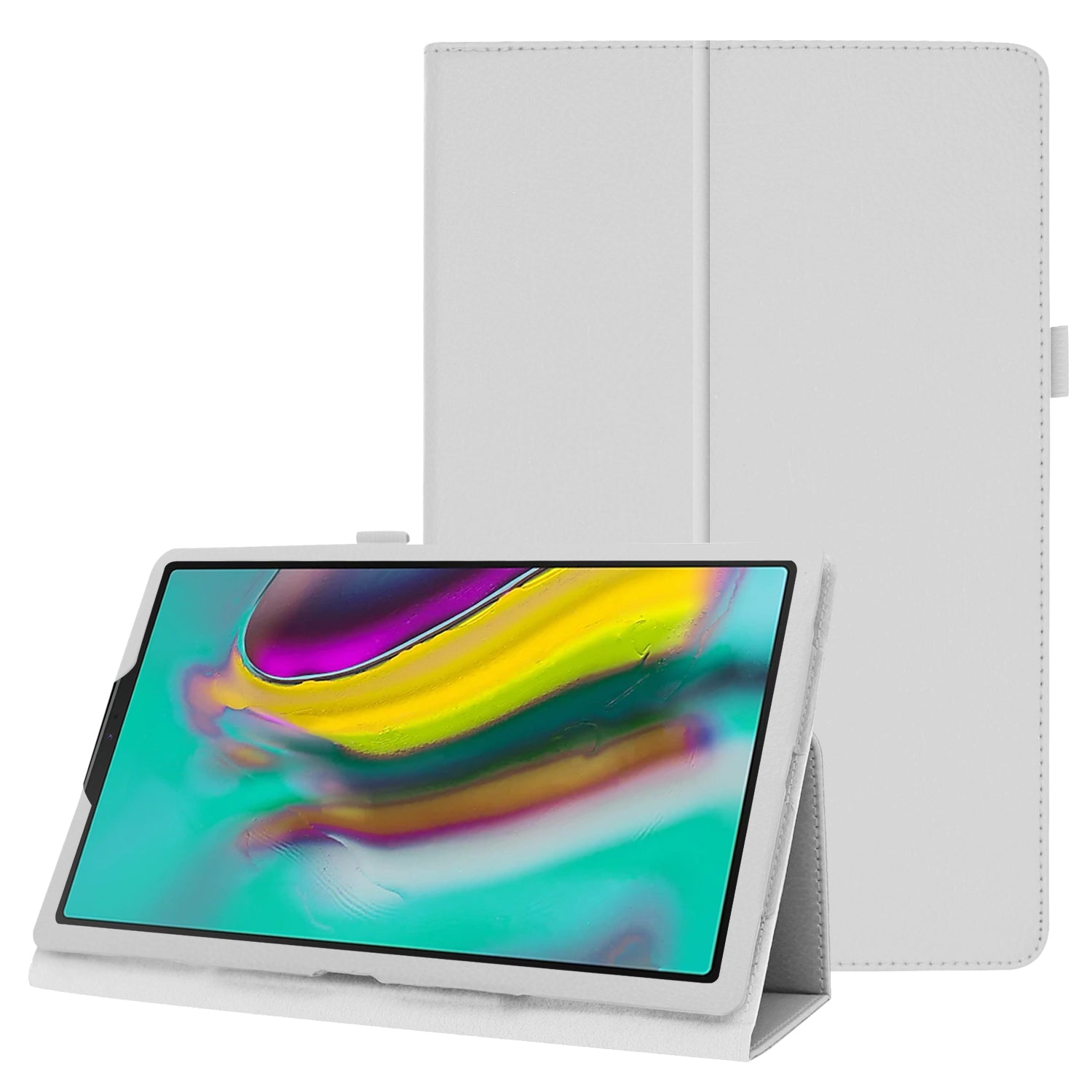 Litchi Texture Leather Stand Protective Case for Samsung Galaxy Tab S5e SM-T720