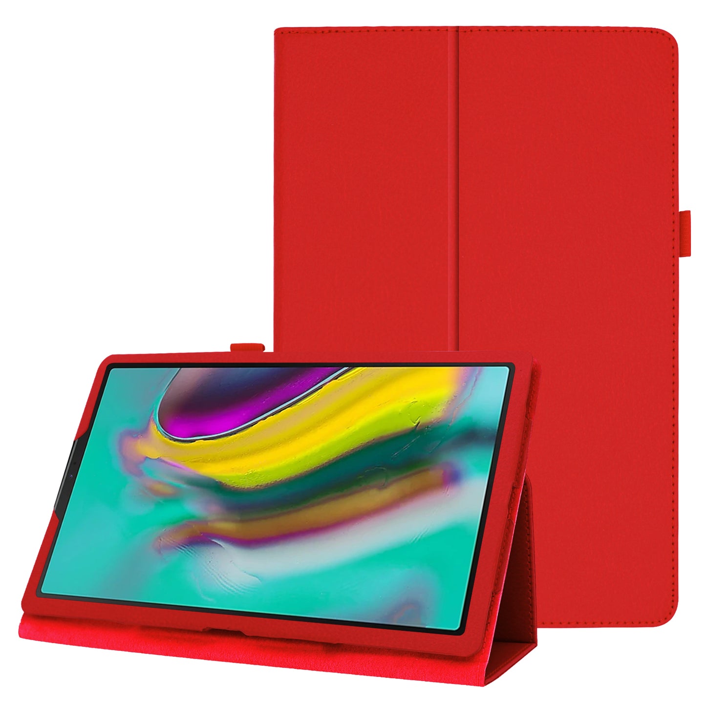 Litchi Texture Leather Stand Protective Case for Samsung Galaxy Tab S5e SM-T720