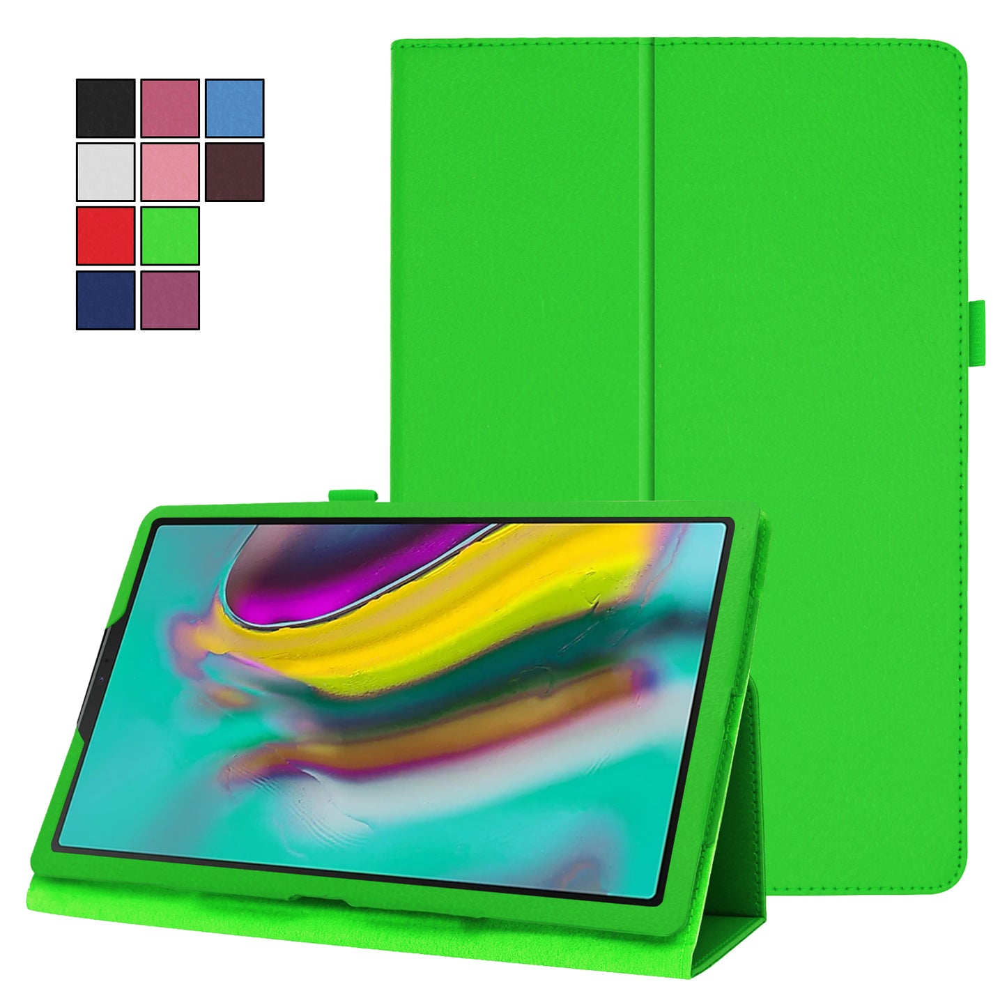 Litchi Texture Leather Stand Protective Case for Samsung Galaxy Tab S5e SM-T720