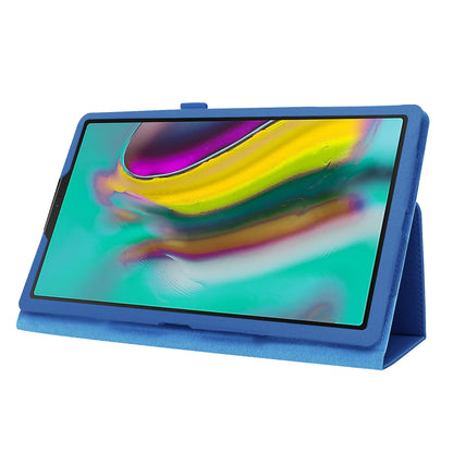 Litchi Texture Leather Stand Protective Case for Samsung Galaxy Tab S5e SM-T720