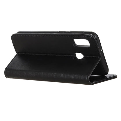 Auto-absorbed Crazy Horse Texture PU Leather Case for Samsung Galaxy A20e