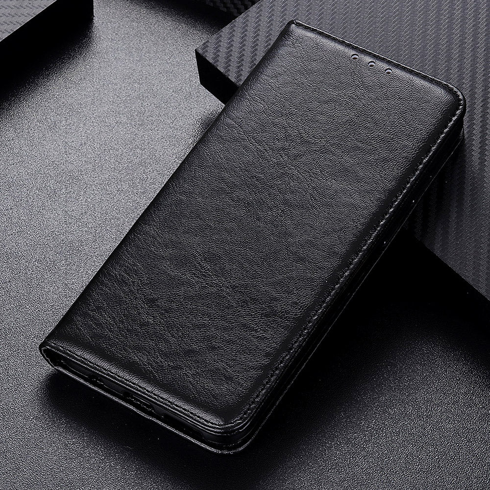 Auto-absorbed Crazy Horse Texture PU Leather Case for Samsung Galaxy A20e
