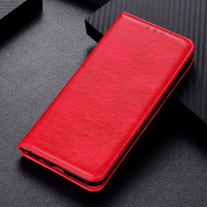 Auto-absorbed Crazy Horse Texture PU Leather Case for Samsung Galaxy A20e