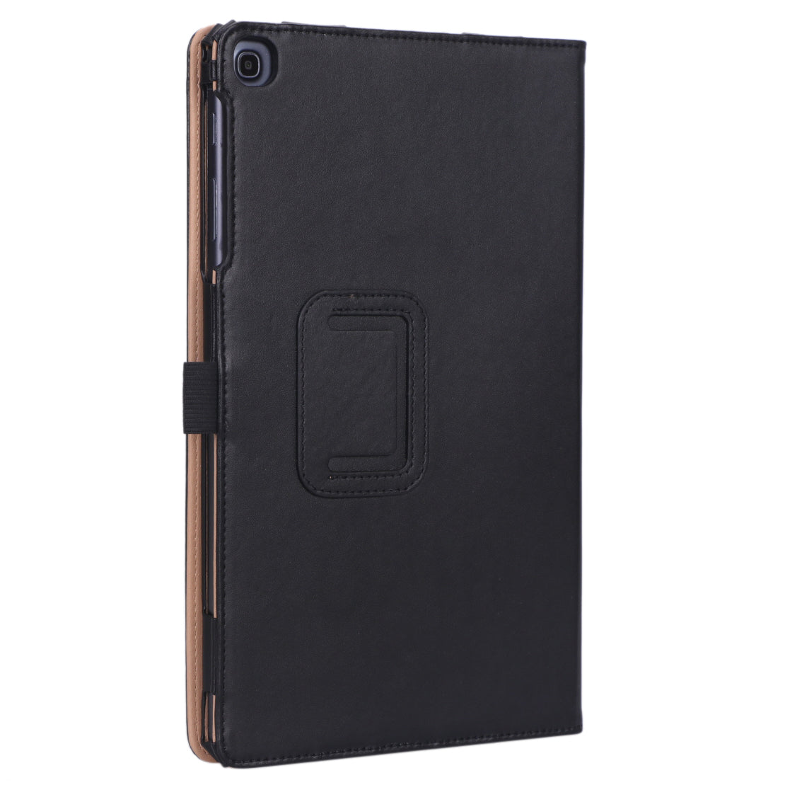 Card Holder Stand PU Leather Tablet Case for Samsung Galaxy Tab A 10.1 (2019) T510/T515 [with Elastic Hand Strap]