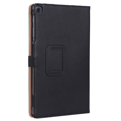 Card Holder Stand PU Leather Tablet Case for Samsung Galaxy Tab A 10.1 (2019) T510/T515 [with Elastic Hand Strap]