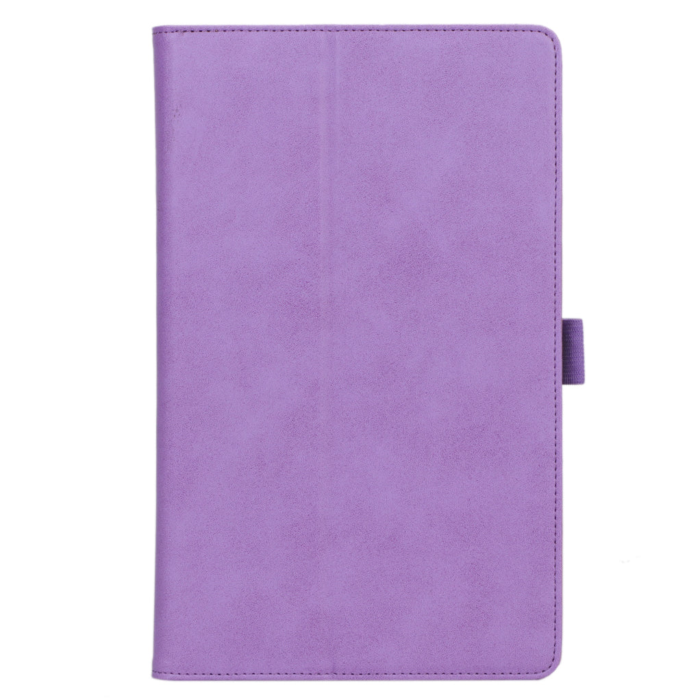 Card Holder Stand PU Leather Tablet Case for Samsung Galaxy Tab A 10.1 (2019) T510/T515 [with Elastic Hand Strap]