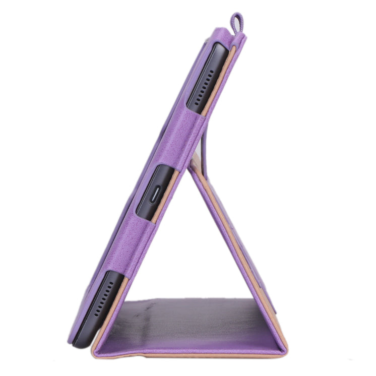 Card Holder Stand PU Leather Tablet Case for Samsung Galaxy Tab A 10.1 (2019) T510/T515 [with Elastic Hand Strap]