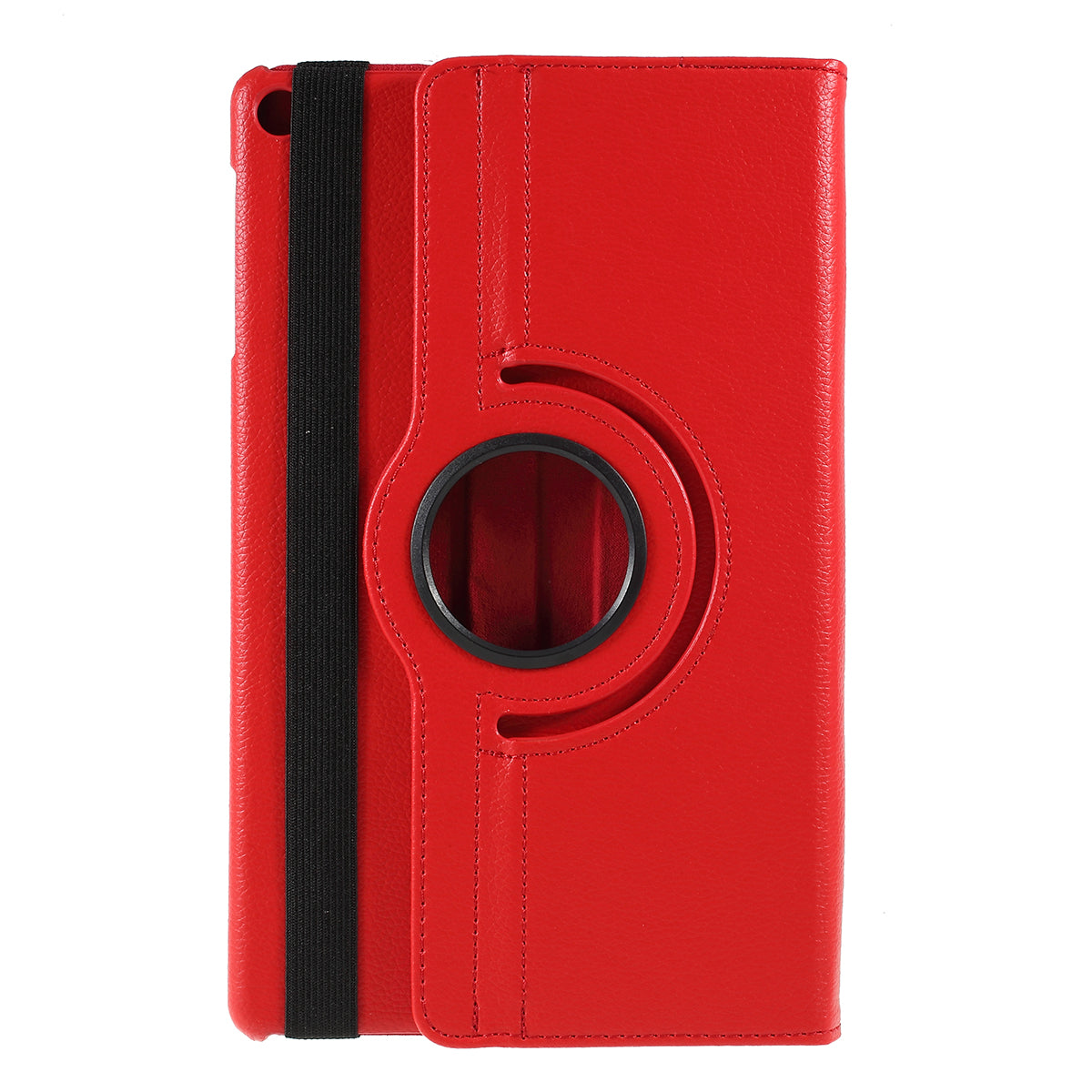 For Samsung Galaxy TAB A 10.1 (2019) SM-T510/SM-T515 Litchi Texture Leather Tablet Cover with 360-Degree Rotation Multi-angle Supporting