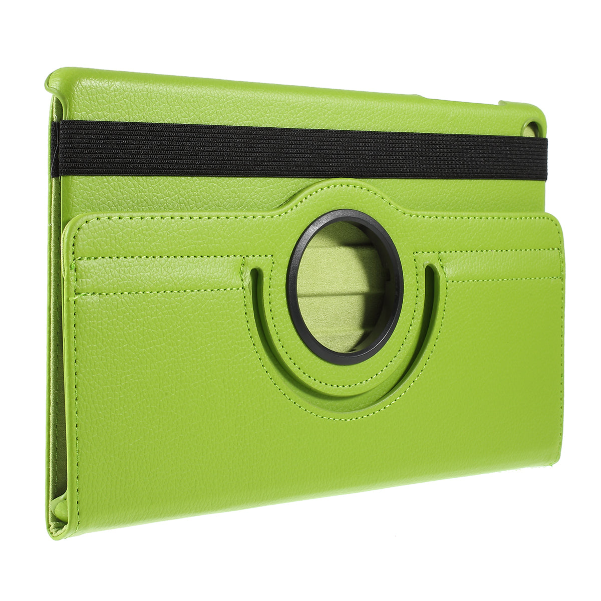 For Samsung Galaxy TAB A 10.1 (2019) SM-T510/SM-T515 Litchi Texture Leather Tablet Cover with 360-Degree Rotation Multi-angle Supporting