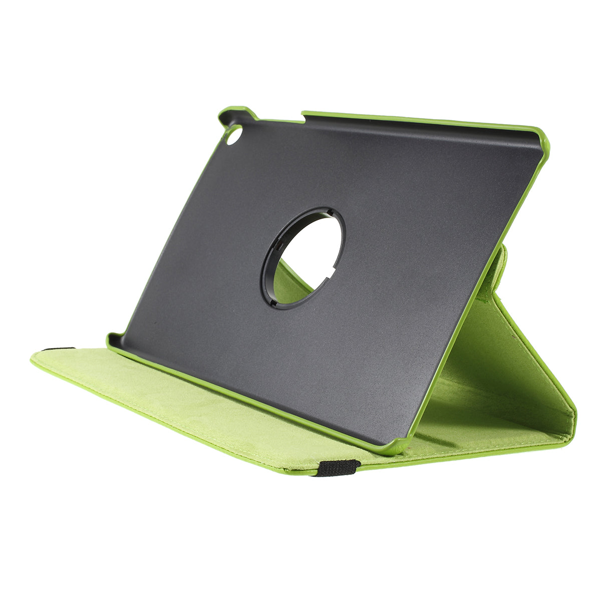 For Samsung Galaxy TAB A 10.1 (2019) SM-T510/SM-T515 Litchi Texture Leather Tablet Cover with 360-Degree Rotation Multi-angle Supporting