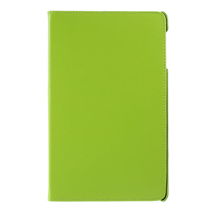 For Samsung Galaxy TAB A 10.1 (2019) SM-T510/SM-T515 Litchi Texture Leather Tablet Cover with 360-Degree Rotation Multi-angle Supporting