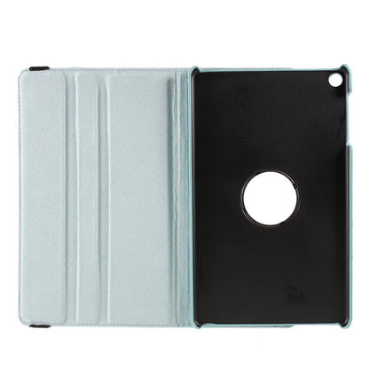 For Samsung Galaxy TAB A 10.1 (2019) SM-T510/SM-T515 Litchi Texture Leather Tablet Cover with 360-Degree Rotation Multi-angle Supporting